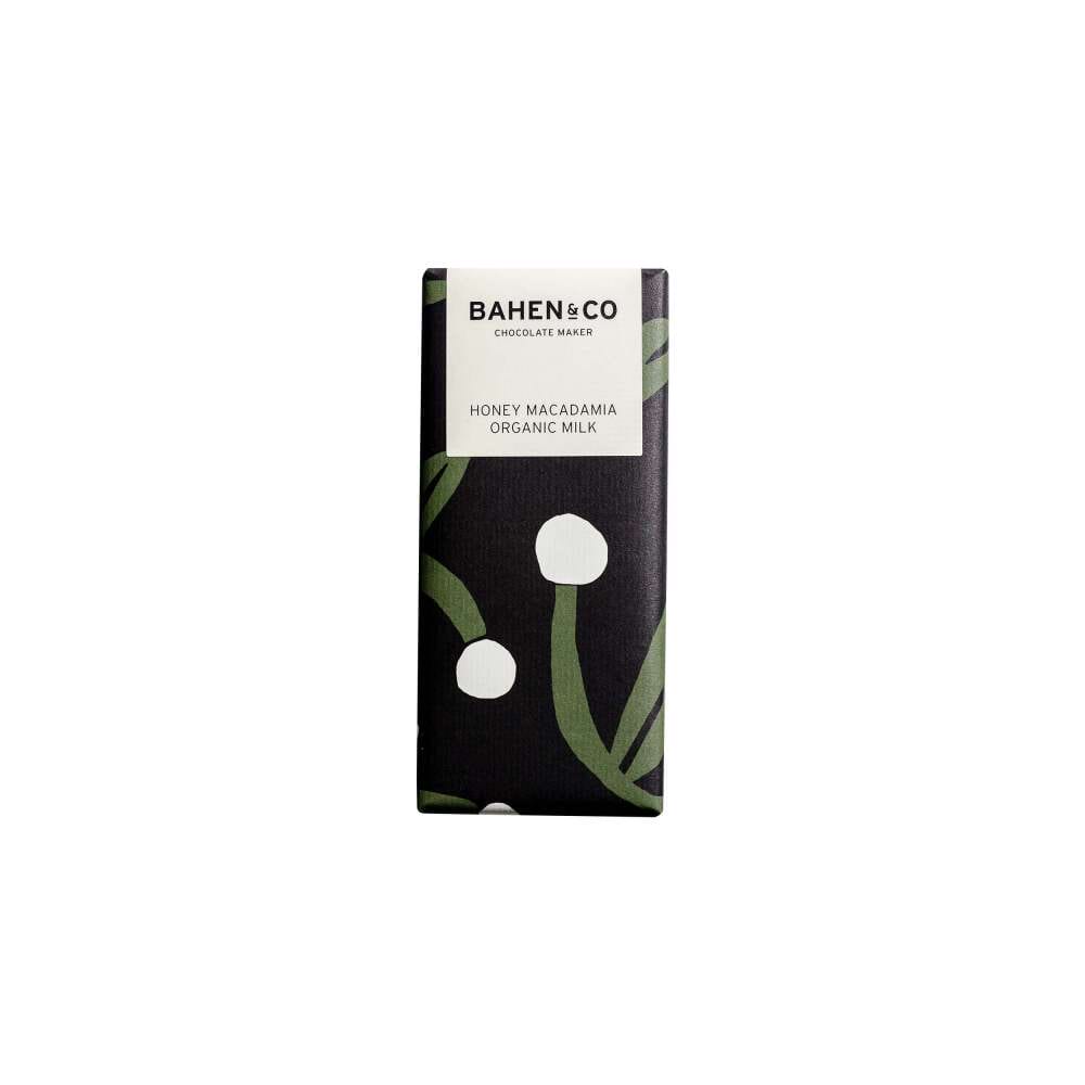  BaHEN & Co. Honey Macadamia Milk Chocolate Bar â€“ artisan chocolate gift add-on from If The Florist