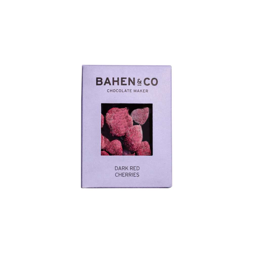 BaHEN & Co. Dark Red Cherry Bites â€“ artisan dark chocolate gift add-on from If The Florist