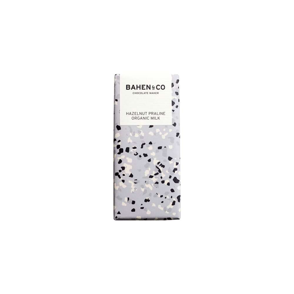 BaHEN & Co. Hazelnut Praline Milk Chocolate Bar â€“ artisan chocolate gift add-on from If The Florist