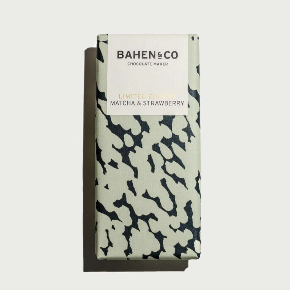Matcha & Strawberry Organic Milk Chocolate Bar