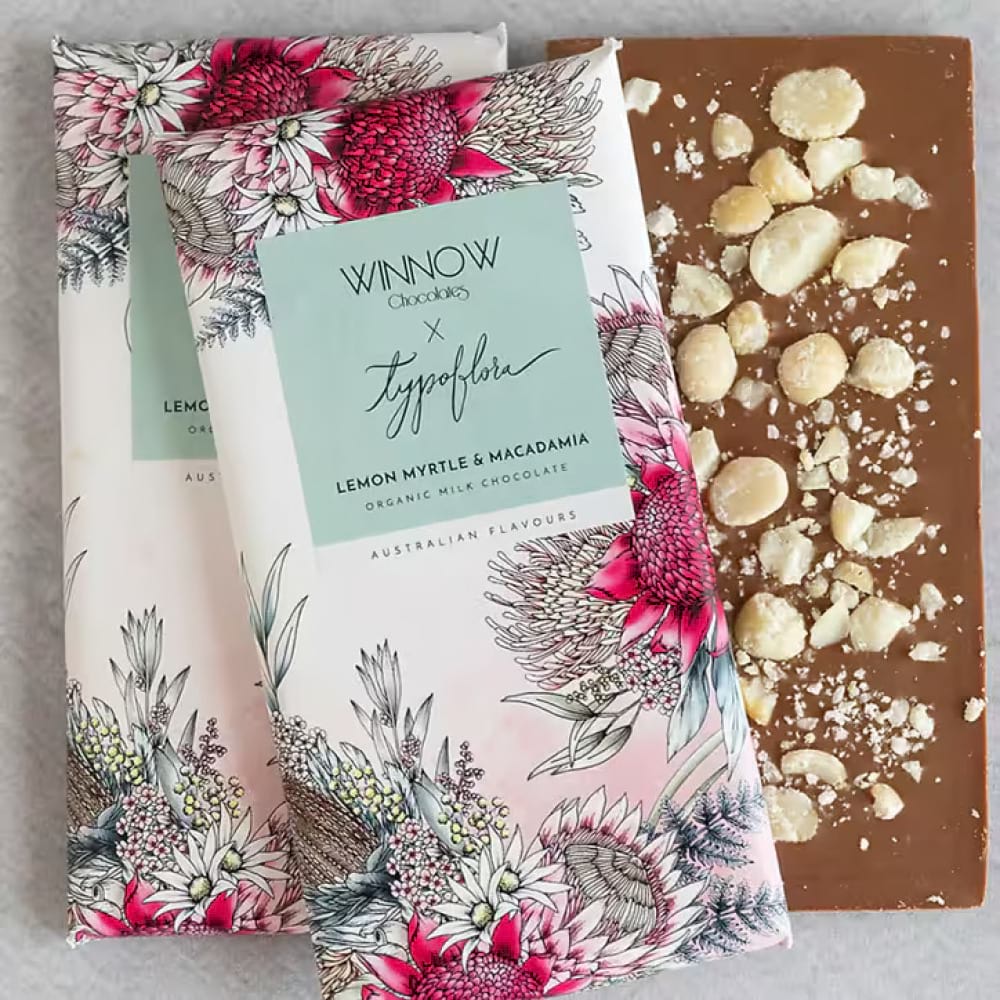 Handmade chocolate by Winnow in assorted flavours, beautifully packaged and available at If The Florist in Maroubra, Sydney.